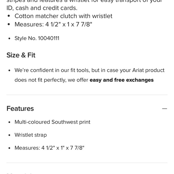 Ariat Ladies Wallet - Picture 3 of 8